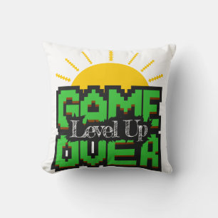 Almofada Game Over, Revive jogos retrô com, suba de nível