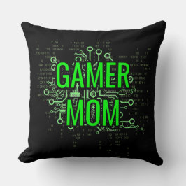 Almofada Gamer MOM Cyber Digital Green