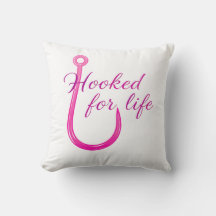 Gancho de Pesca Rosa Hooked for Life