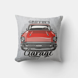 Almofada Garagem de Automóveis Clássicos Retroativos do NOM