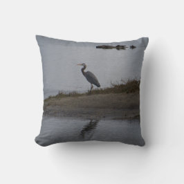 Almofada Garça-real de grande azul