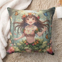 Almofada Garota Anime Caprichosa