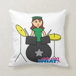 Almofada  Garotas não sabem o quê? Design Personalizado d
