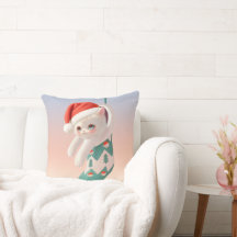 Gata Santa: Bao Bao na Arte de Meia de Natal