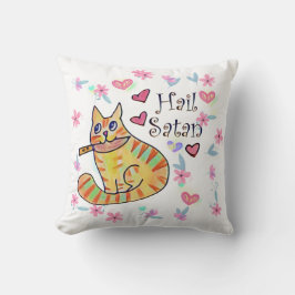 Almofada Gatinho bonito, mas sarcástico, adorável
