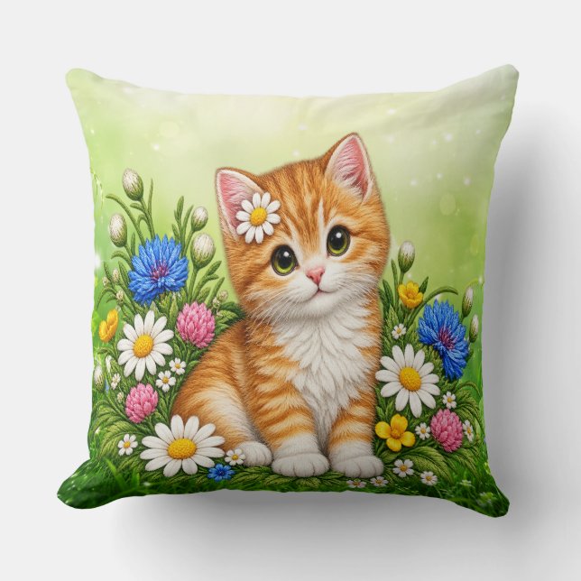 Almofada Gatinho Fofo (Frente)
