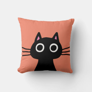 Almofada Gatinho Preto Quirky Pet Cat Lover