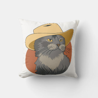 Almofada Gato Caubói