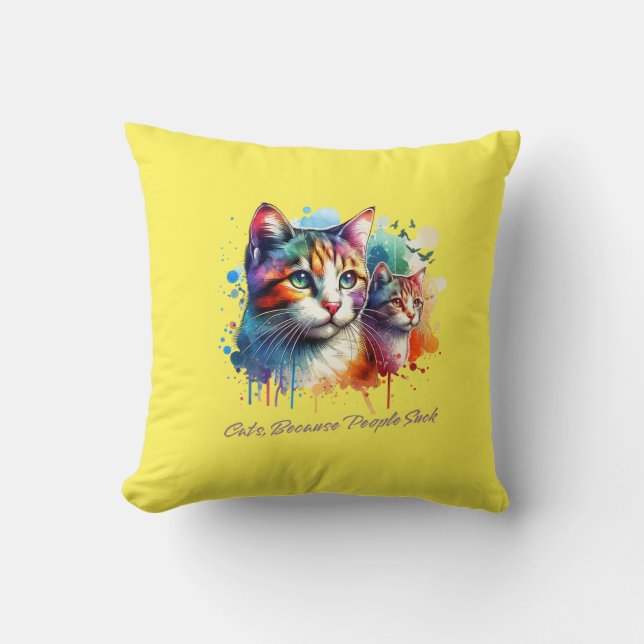 Almofada Gato Cinto (Frente)