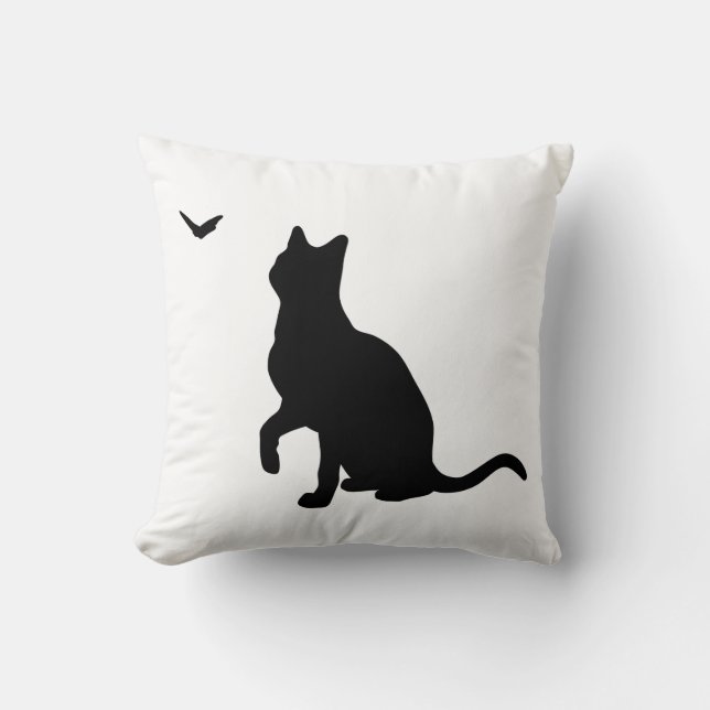 Almofada Gato com borboleta (Frente)