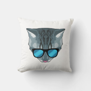 Almofada Gato com óculos de sol