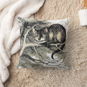 Almofada Gato de Cheshire Alice Mundo das Maravilhas Clássi