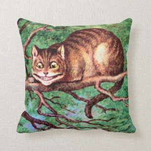 Almofada Gato de Cheshire no país das maravilhas