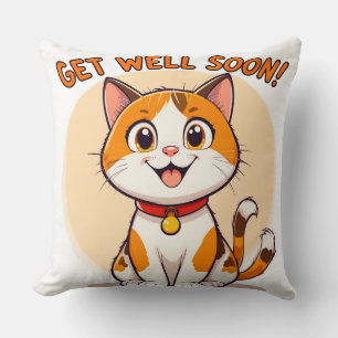 Almofada Gato de Desenho Adorável