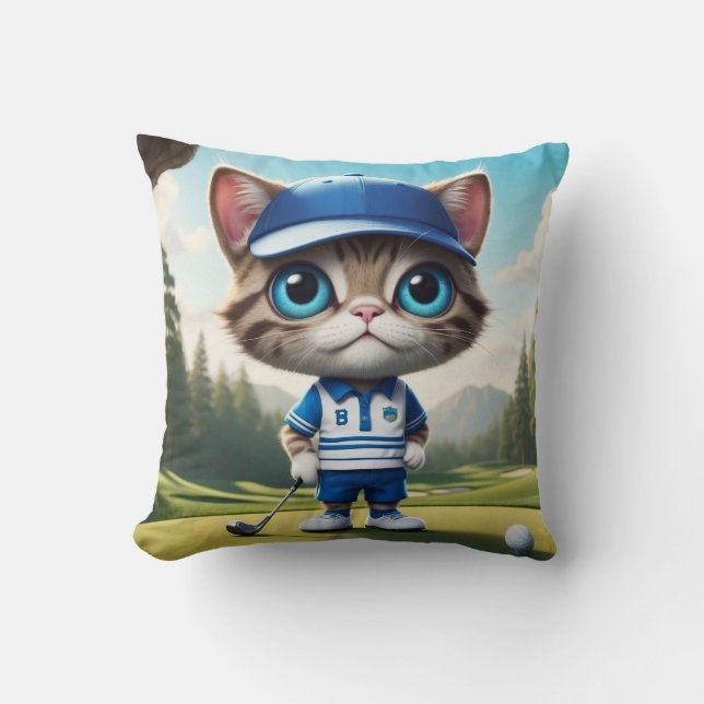 Almofada Gato de Golfe (Frente)