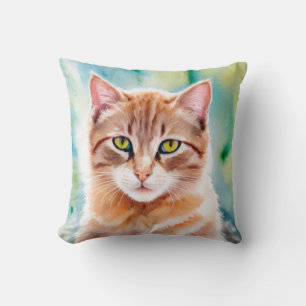 Almofada Gato de laranja bonito