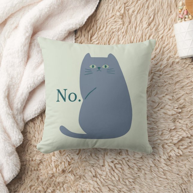 Almofada Gato de Rejeição (Cobertor)