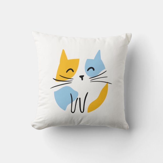 Almofada Gato Kawaii Gato (Frente)