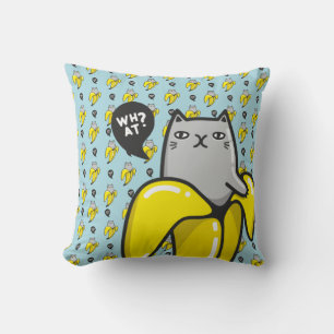 Almofada Gato na banana