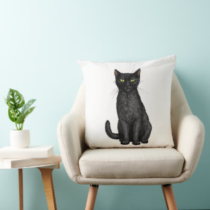 Almofada Gato negro