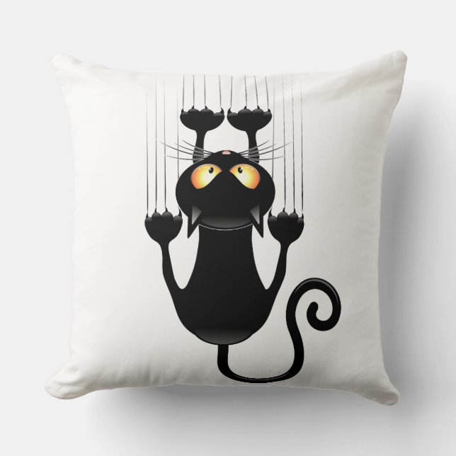 Almofada Gato negro (Frente)