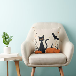 ALMOFADA GATO NEGRO E PUMPKINS