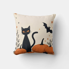 ALMOFADA GATO NEGRO E PUMPKINS
