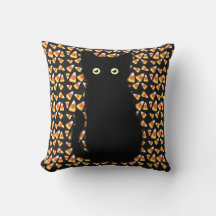 Gato negro, padrão de milho doce, diversão de Hall