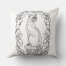 Gato Orgulhoso em Pilar Clássico com Holly Vintage