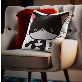 Almofada Gato Personalizável Patas & Relax