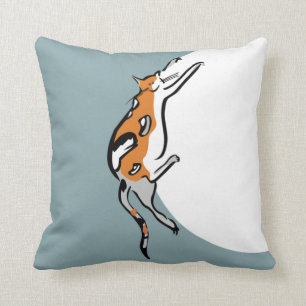 Almofada Gato Preguiçoso De Gordura Tricolor Engraçado