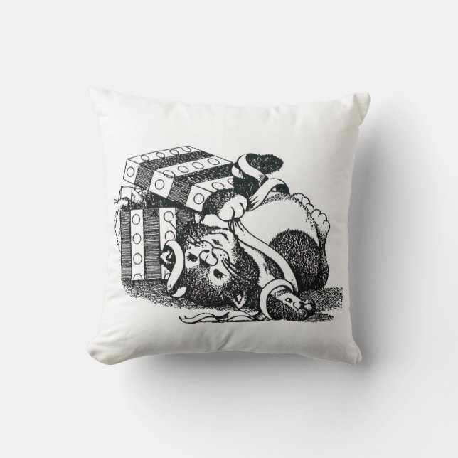 Almofada Gato presente (Frente)