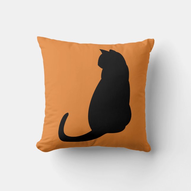 Almofada Gato preto (Frente)