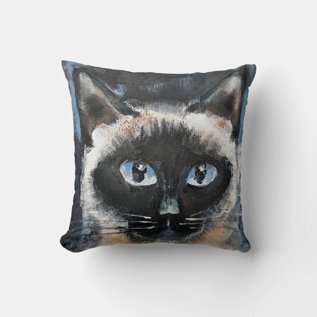 Almofada gato siamês (Frente)
