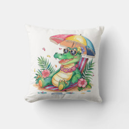 Almofada Gator de relaxamento tropical de frio