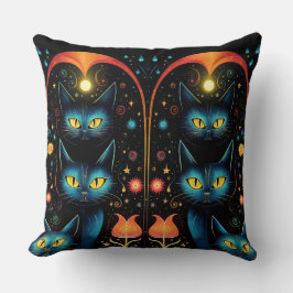 Almofada Gatos azuis