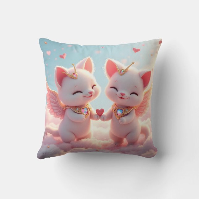 Almofada Gatos De Amor (Verso)