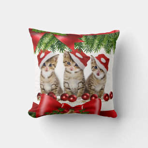 Almofada Gatos de Natal