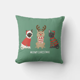 Almofada Gatos de Natal