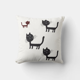 Almofada Gatos Felizes Literatura Lixeira