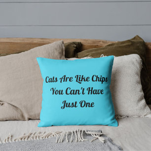 Almofada Gatos Personalizados Engraçado Cool Moderno Pet Co