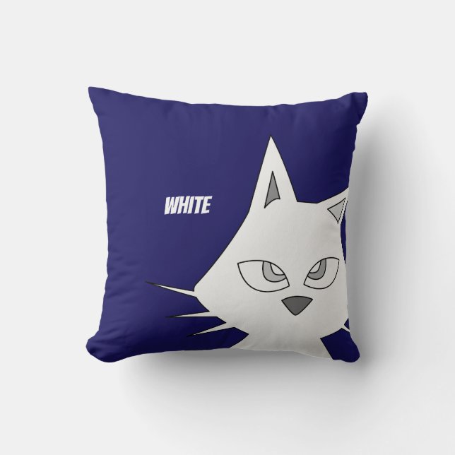 Almofada Gatos Pretos e Brancos (Frente)