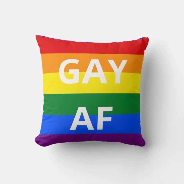 ALMOFADA GAY AF (Frente)