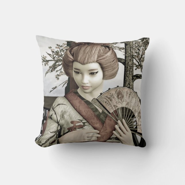 Almofada Geisha Vintage (Frente)