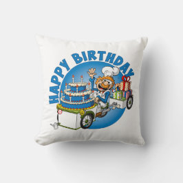 Almofada Gelukkige verjaardag
