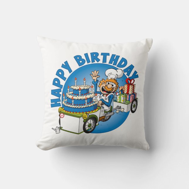 Almofada Gelukkige verjaardag (Frente)
