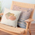 Almofada Gemstone do Mármore Moderno<br><div class="desc">Modern Marble Gold Foil Gemstone Para artigos adicionais de papelaria ou merchandising para combinar com este item,  entre em contato conosco através do contato do designer na nossa homepage zazzle.</div>