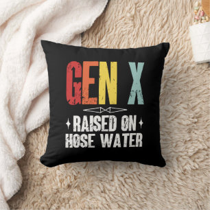 Almofada Gen X Levantada Com Água Da Tubagem, Geração X Ret
