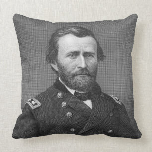 Almofada General Ulysses Simpson Grant, gravado após uma