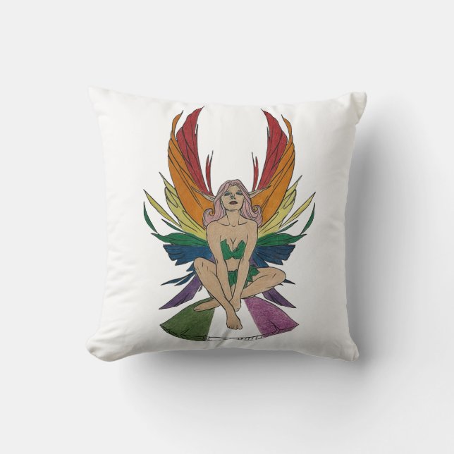 Almofada Gênero queer Fada (Frente)